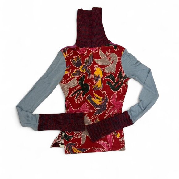 Custo Barcelona Vintage Rare Turtleneck Sweater Long Sleeve | Size S - Picture 2 of 2